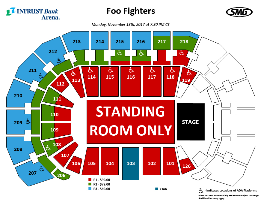 Wichita Intrust Arena Seating Chart