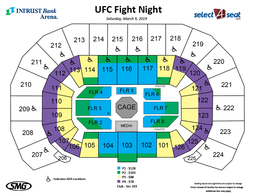 Square Garden Ufc Seating Chart