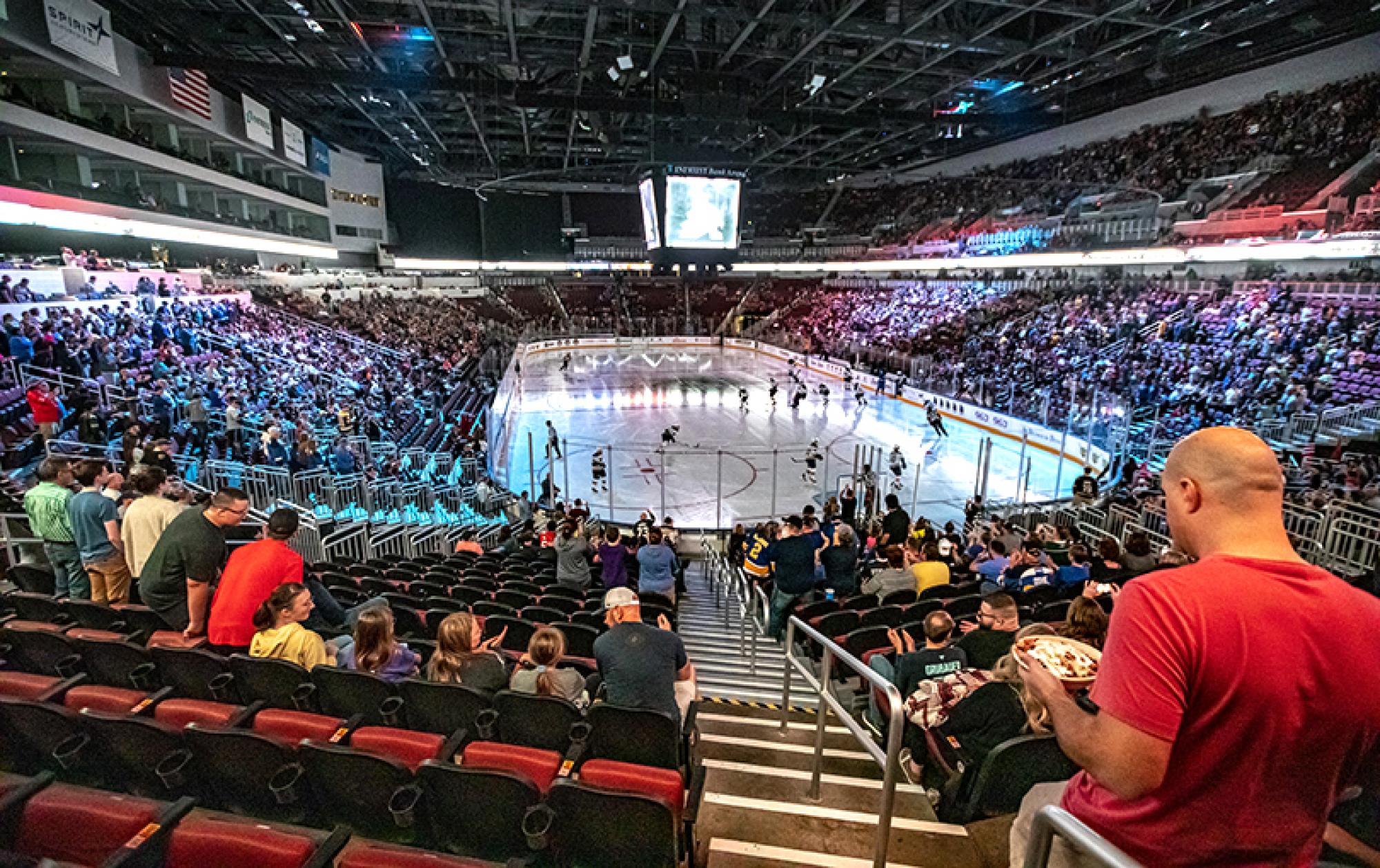 ICT Ice Classic Coyotes vs Blues INTRUST Bank Arena