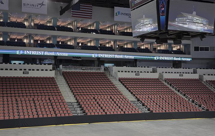 Intrust Bank Arena Seating Chart With Seat Numbers