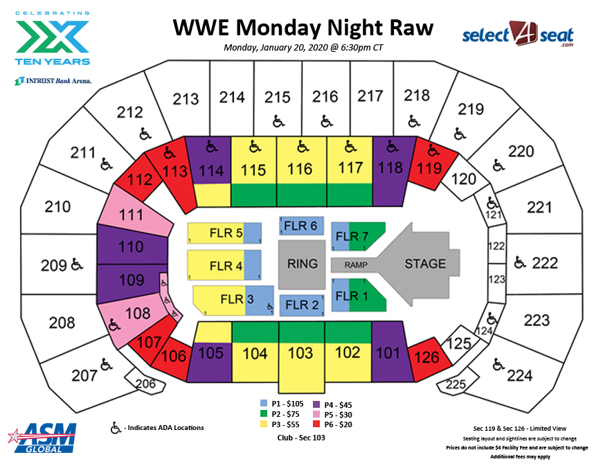 Intrust Arena Wichita Seating Chart