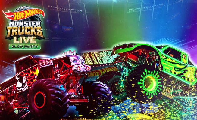 Hot Wheels Monster Trucks Live Glow Party at INTRUST Bank Arena - JUL 29 - JUL 30