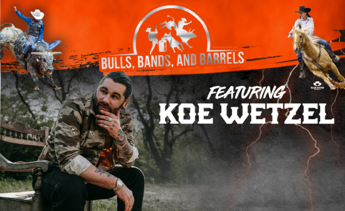 Bulls, Bands, and Barrels Featuring Koe Wetzel at INTRUST Bank Arena - AUG 17