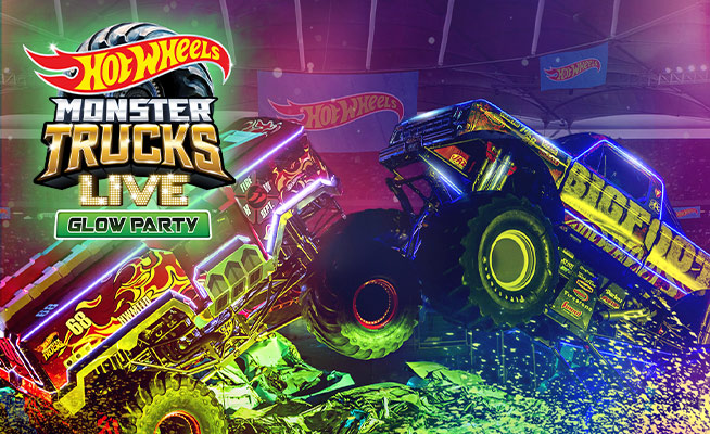 Hot Wheels Monster Trucks Live Glow Party at INTRUST Bank Arena - JUL 13 - JUL 14