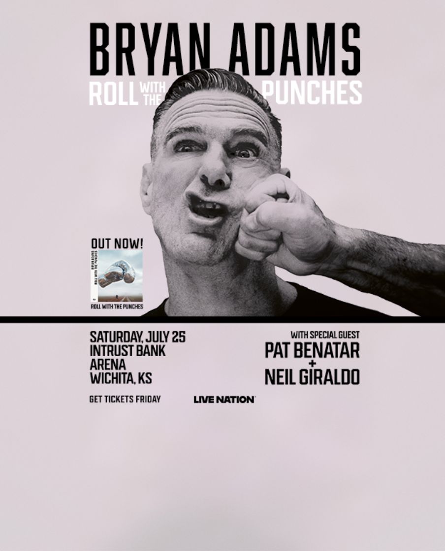 Bryan Adams at INTRUST Bank Arena - JUL 25