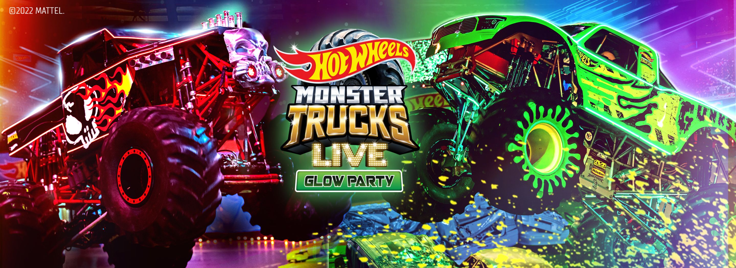 Hot Wheels Monster Trucks Live Glow Party at INTRUST Bank Arena - JUL 29 - 30